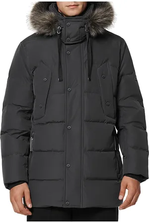 Andrew Marc Gattaca Parka With Detachable Hood