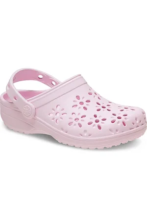 Crocs Unisex Classic Floral Cut Out Clogs