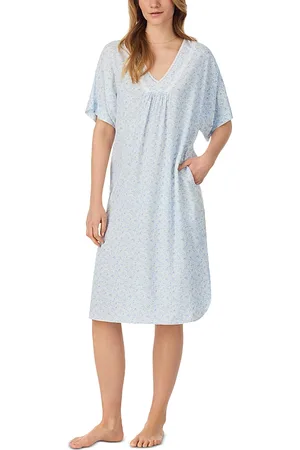 Eileen West Striped Caftan Nightgown