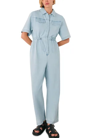 Whistles Short Sleeve Utility Jumpsuit