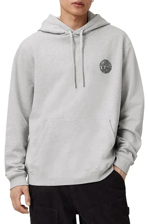 AllSaints Relaxed Fit Waved Hoodie