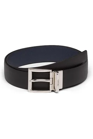 Prada Saffiano Leather Reversible Belt