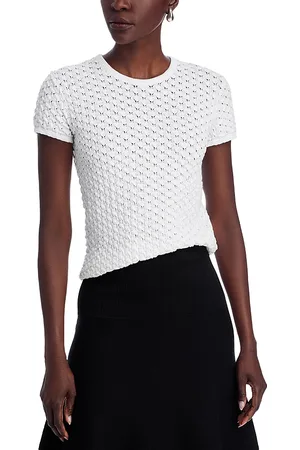 Proenza Schouler Quincy Crocheted Top