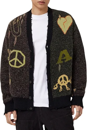 AllSaints Emotive Oversized Cardigan