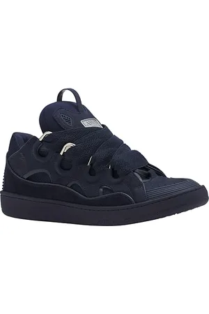 Lanvin Unisex Curb Leather Sneakers