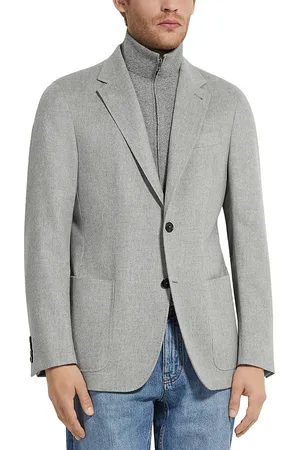 Ermenegildo Zegna Oasi Cashmere Jacket with Removable Knit Bib