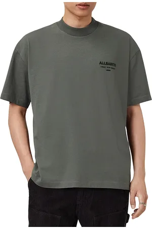 AllSaints Oversized Xander Logo Tee