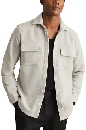 Reiss Camber Moleskin Twin Pocket Shirt Jacket