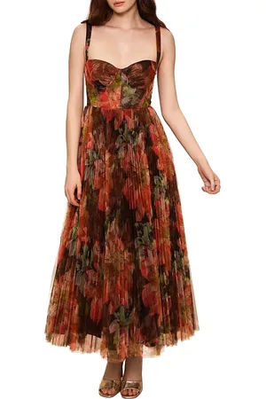 Hutch Willa Floral Tulle Gown