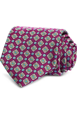 David Donahue Silk Classic Neat Tie