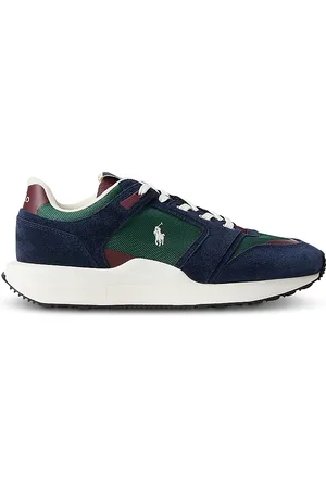 Ralph Lauren Train 89 Suede & Oxford Sneakers