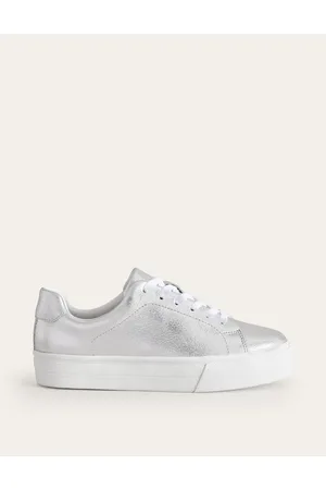 Boden Leather Flatform Sneakers Women