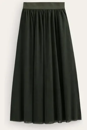 Boden Tulle Full Midi Skirt Women