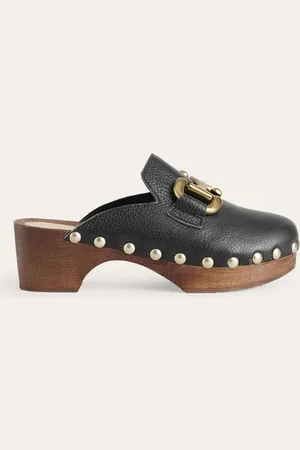 Boden Iris Snaffle Heeled Clogs Women