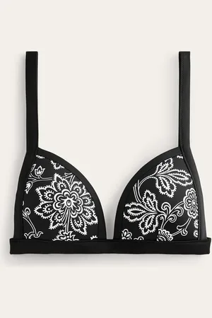 Boden Triangle Panelled Bikini Top Women