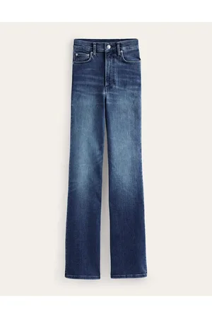 Boden High Rise True Straight Jeans Women