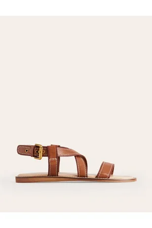 Boden Cross Strap Flat Sandals Women