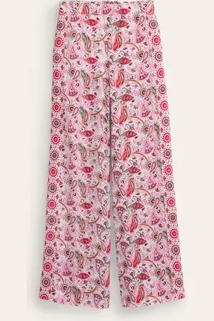 Boden Palazzo Fluid Crepe Pants Women