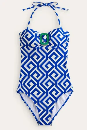 Boden Taormina Bandeau Swimsuit Women