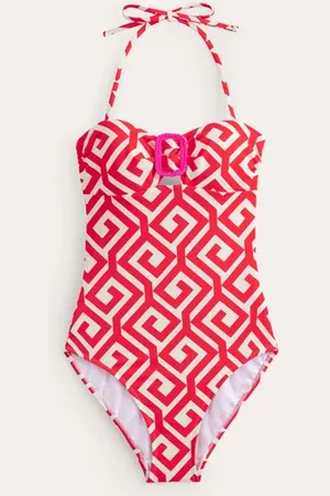 Boden Taormina Bandeau Swimsuit Women