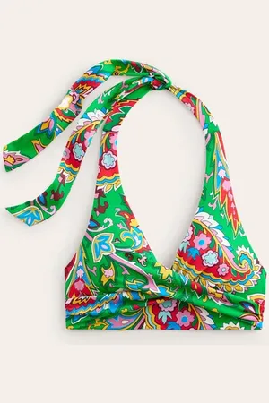 Boden Levanzo Halter Bikini Top Women