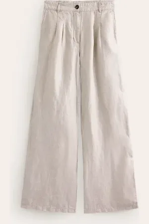 Boden Regent Pleat Linen Pants Women