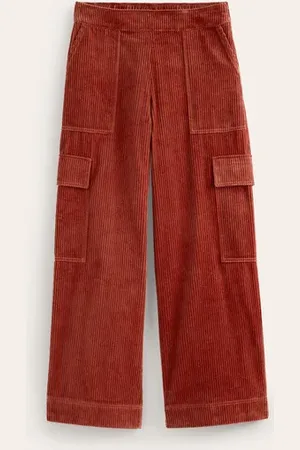 Boden Cord Pull-On Pants Women