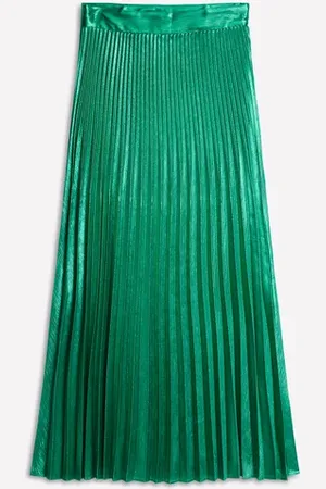 Boden Camilla Metallic Midi Skirt Women