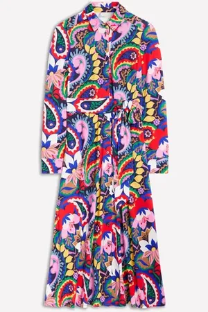 Boden Marcia Jersey Midi Shirt Dress Women