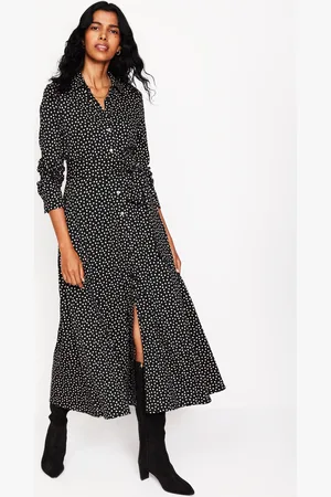 Boden Marcia Jersey Midi Shirt Dress- Women