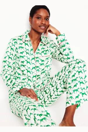 Boden Cotton Sateen Pajama ShirtIvory, Janet and Friends Women