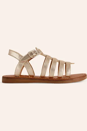 Boden Strappy Metallic SandalsGold Metallic Girls