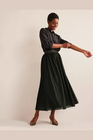 Boden Tulle Full Midi SkirtKhaki Women