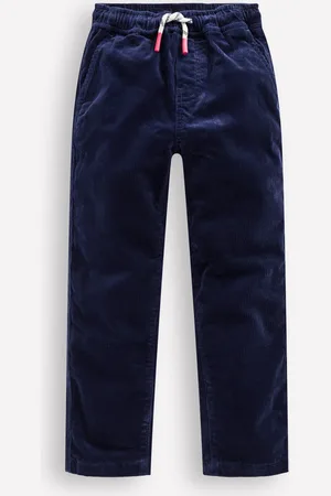 Boden Slim Pull On TrousersCollege Navy Cord Boys