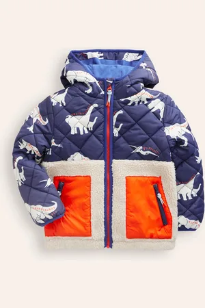 Boden Borg Mix JacketCollege Navy Dino/ Borg Boys