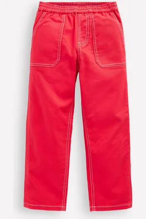 Boden PullOn TrousersStrawberry Tart Red Boys