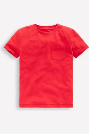 Boden Everyday Short Sleeve TShirtPoppy Red Boys