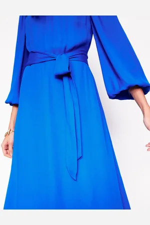 Boden Blouson Sleeve Midi DressGallery Blue Women