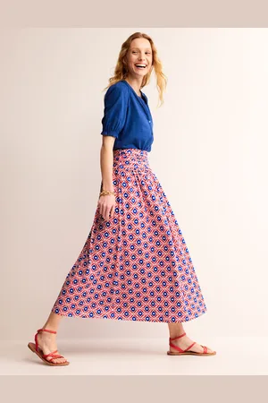 Boden Rosaline Jersey SkirtRubicondo, Diamond Wave Women