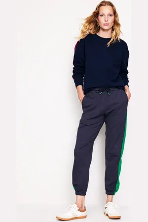 Boden Side Panel SweatpantsNavy Women