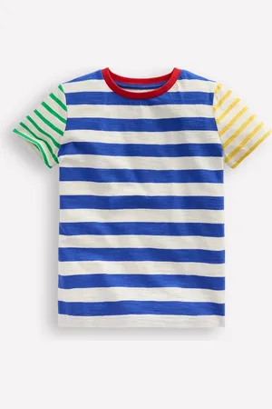 Boden Everyday Short Sleeve TShirtHotchpotch Stripe Boys