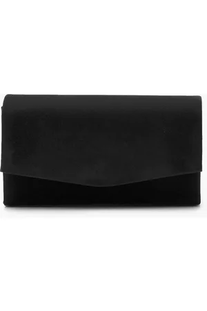 Grainy Pu Envelope Clutch Bag And Chain