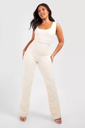Boohoo Women Playsuits & Rompers - Womens Plus Premium Matte Slinky Strappu Unitard Jumpsuit - - 12