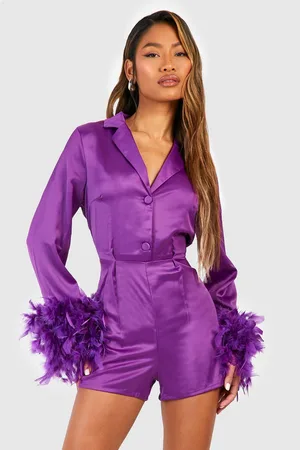 Playsuits & Rompers - Purple - women - 103 products | FASHIOLA.com