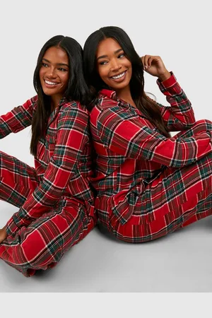 Boohoo Womens Mix And Match Flannel Pj Shirt - - 4