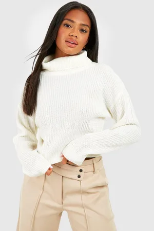 Boohoo Womens Basic Turtleneck Sweater - - S