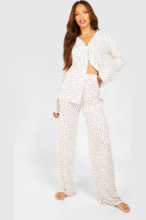 Boohoo Womens Tall Shirt And Pants Pj Set - - 2