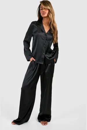 Boohoo Womens Oversized Pajama Set - - 4