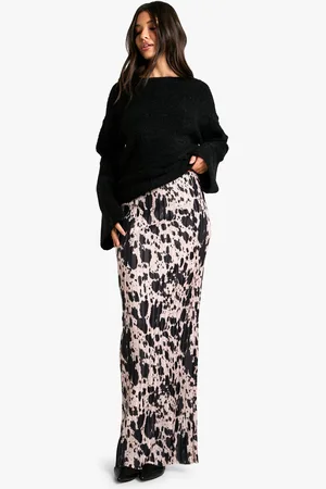 Boohoo Womens Plisse Midi Skirt - - 2