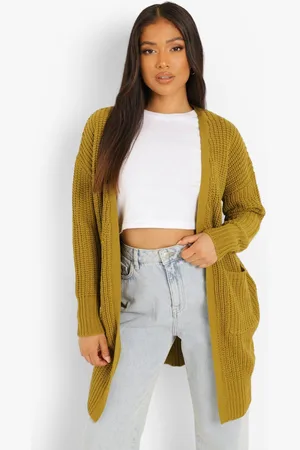 Boohoo Womens Petite Edge To Edge Cardigan - - 0